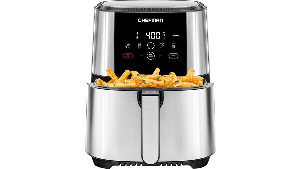 5 quart touch air fryer