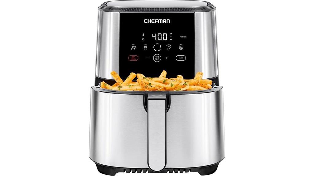 5 quart touch air fryer