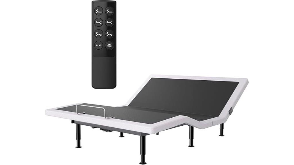 adjustable bed with remote