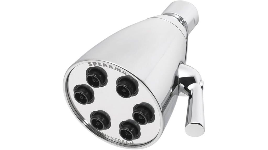 adjustable shower head features