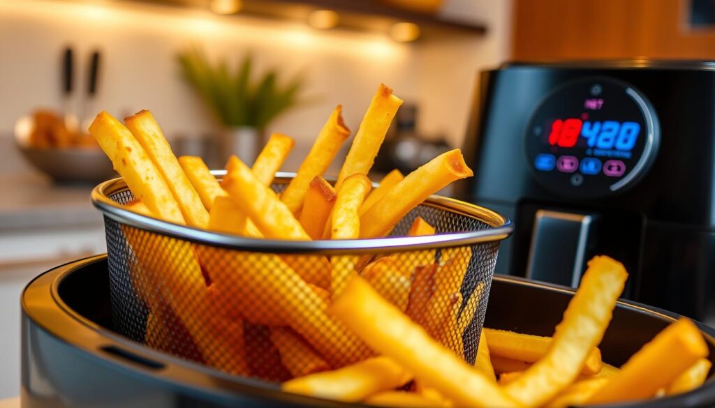 air fryer temperature for crispy fries