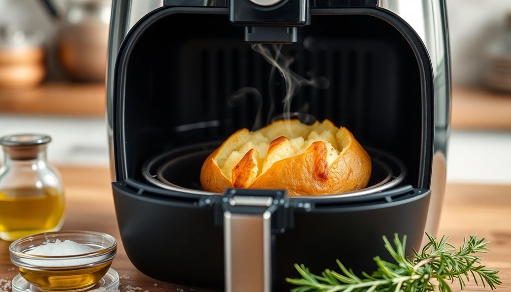 air fryer baked potatoes