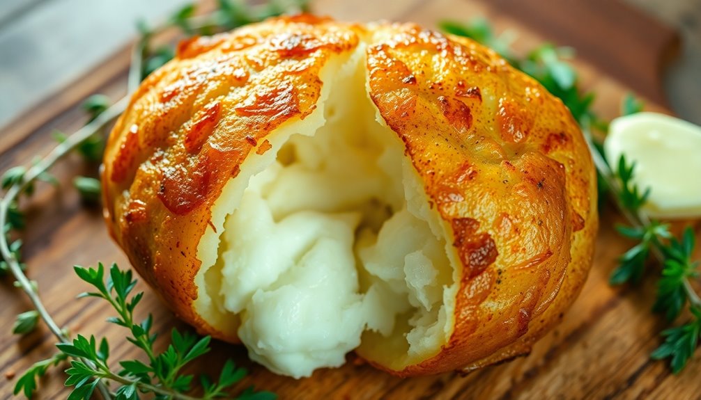 air fryer baked potatoes