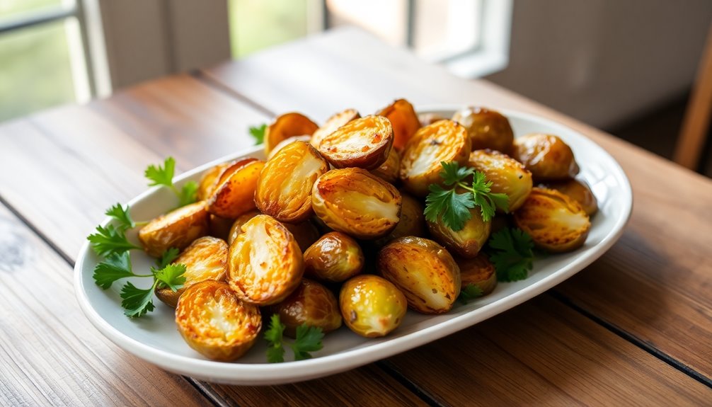 air fryer brussel sprouts cooking