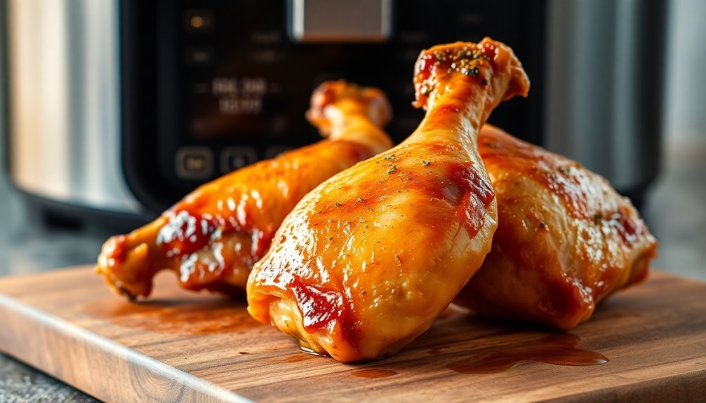 air fryer chicken legs cooking