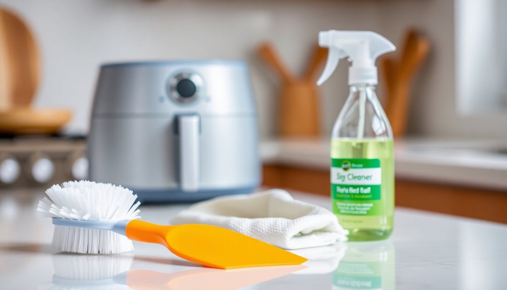 air fryer cleaning tools