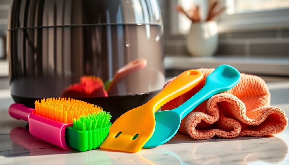 air fryer cleaning tools