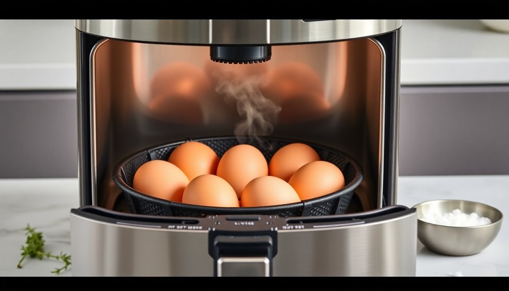 air fryer hard boiled eggs