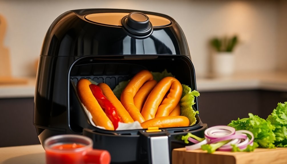 air fryer hot dogs guide