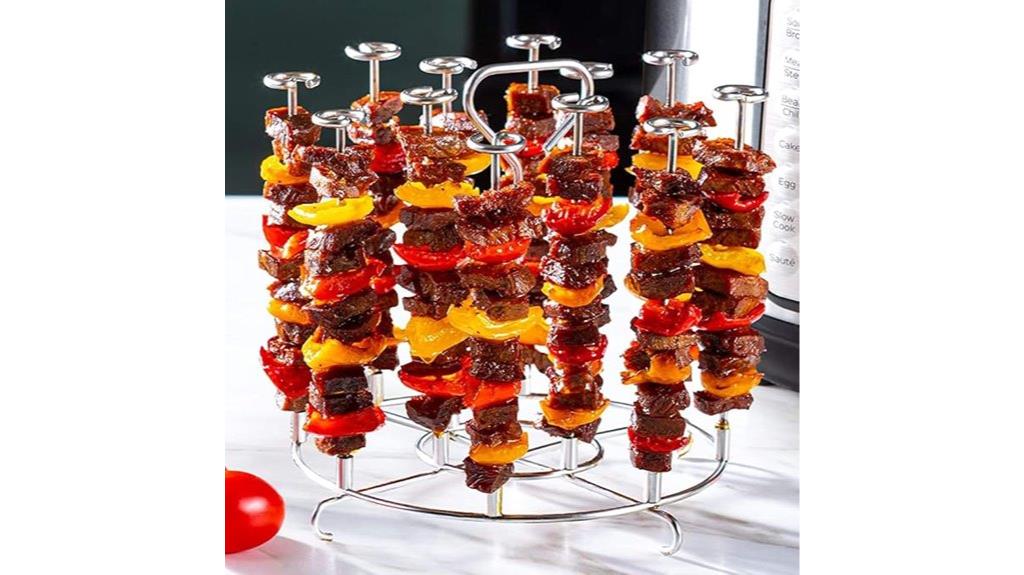 air fryer skewer stand