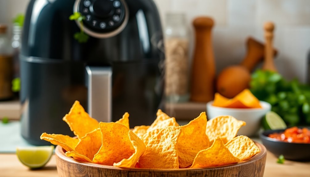 air fryer tortilla chips