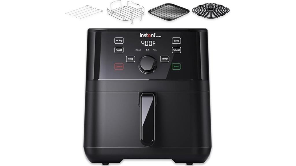 air fryer with accessories