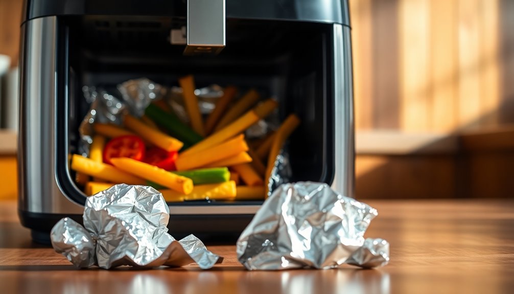 avoid aluminum foil usage