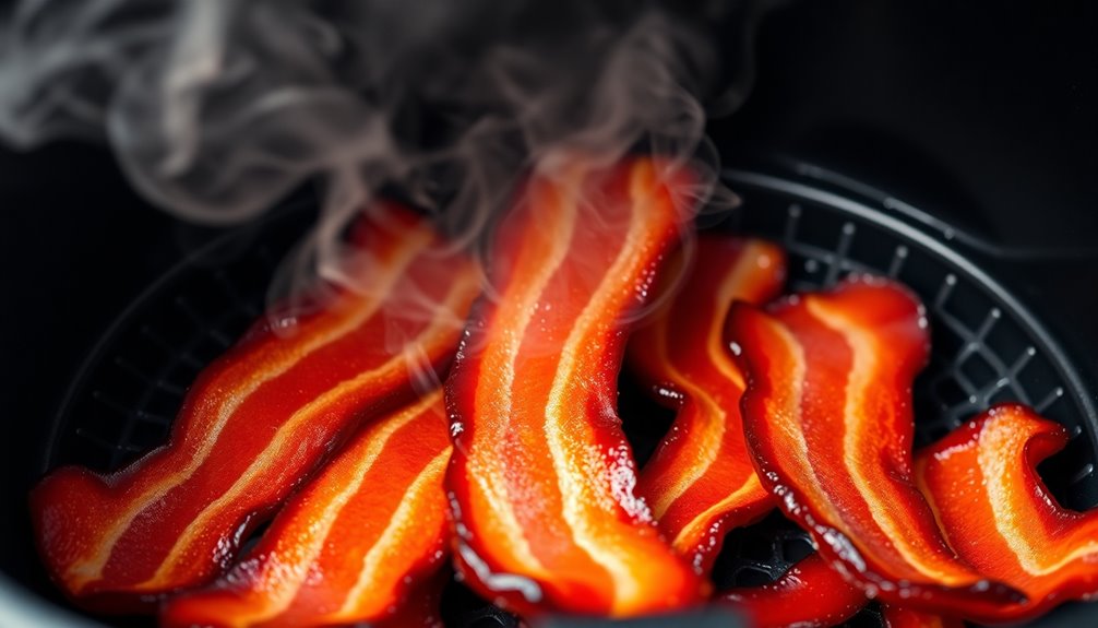 bacon cooking safety hazards