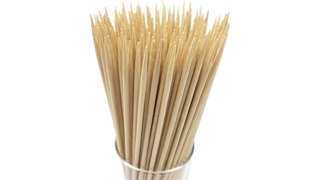 bamboo skewers for grilling