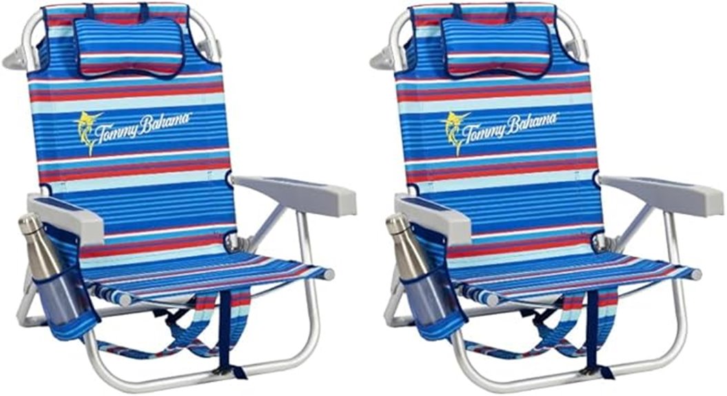 beach chair set bundle