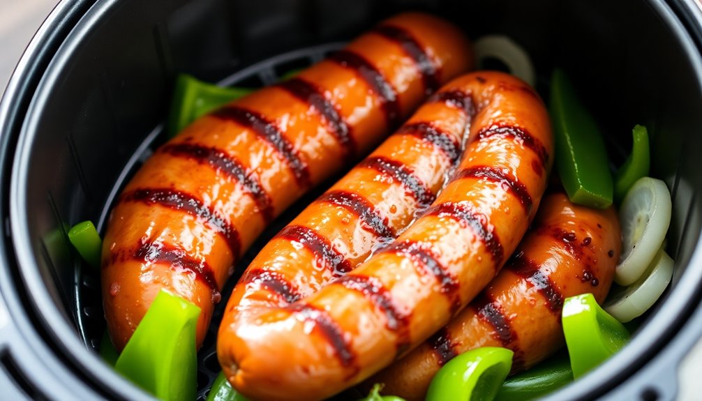 brats cooked in air fryer