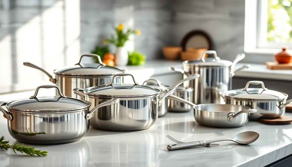 choosing stainless steel cookware