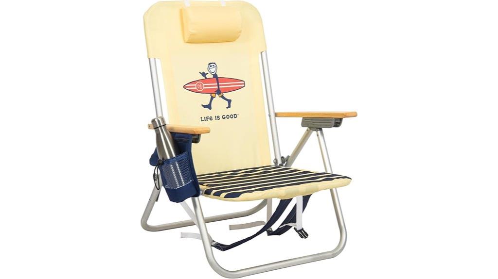 comfortable beach chair essentials