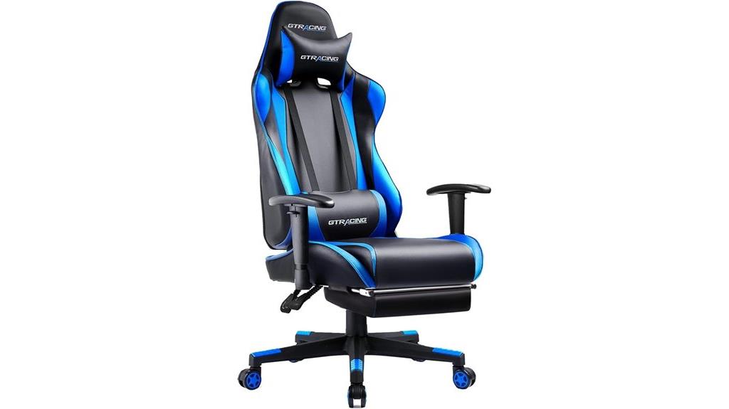 comfortable gaming chair setup