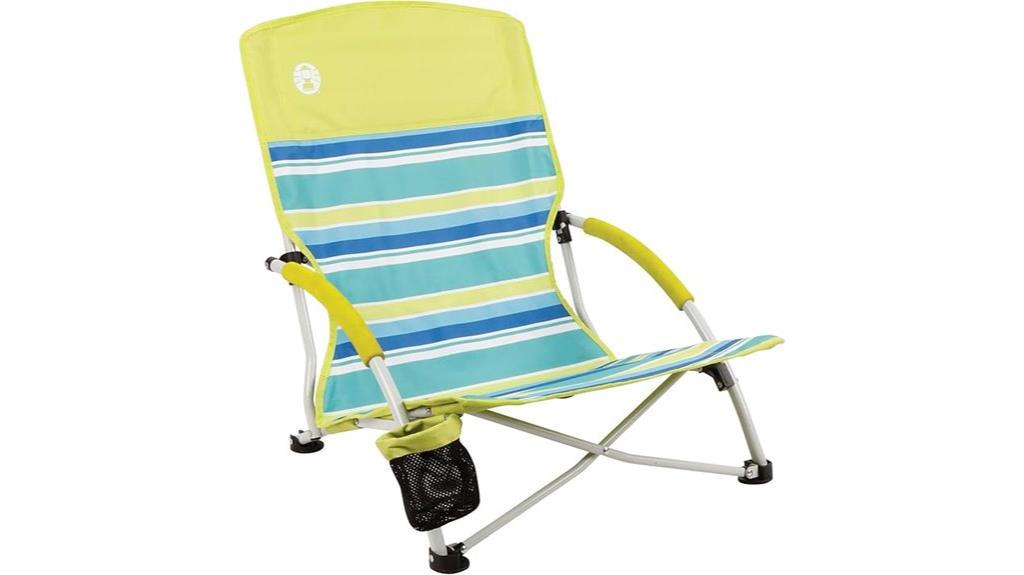 comfortable portable beach chair