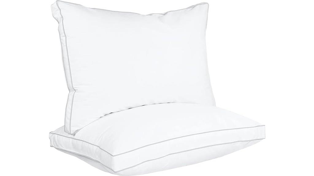 comfortable sleeping bed pillows