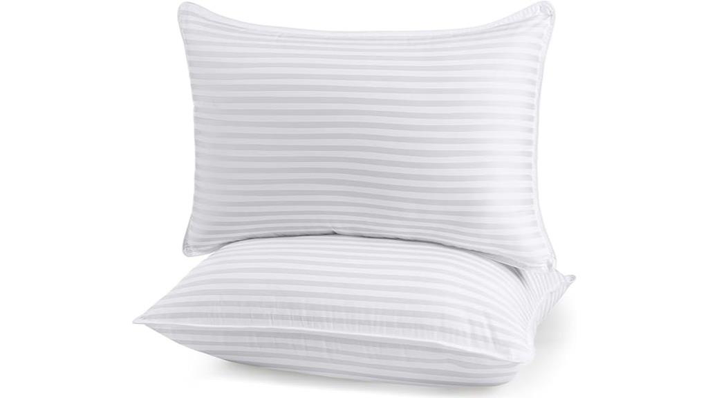 comfortable sleeping bed pillows