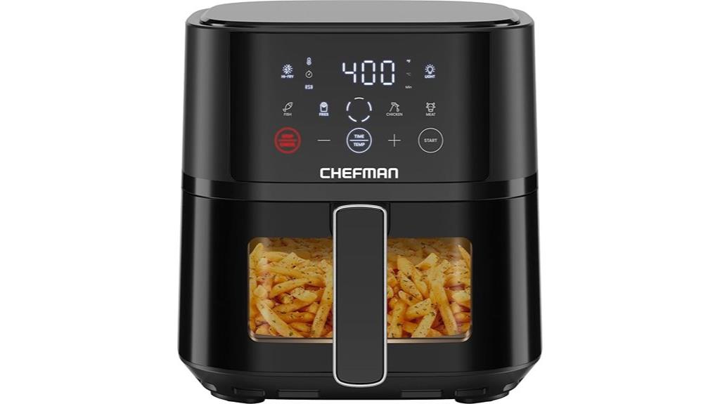 compact 4 qt air fryer