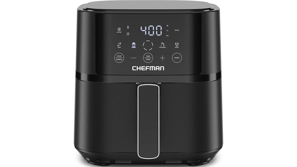 compact air fryer appliance