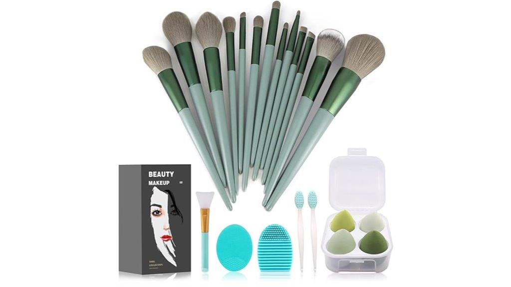 comprehensive 22 piece brush set