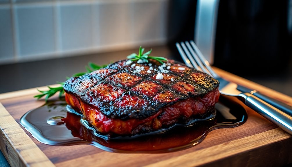 cooking steak in air fryer