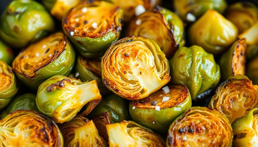 crispy air fryer brussels sprouts