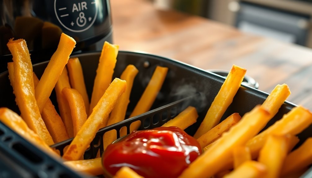 crispy air fryer fries