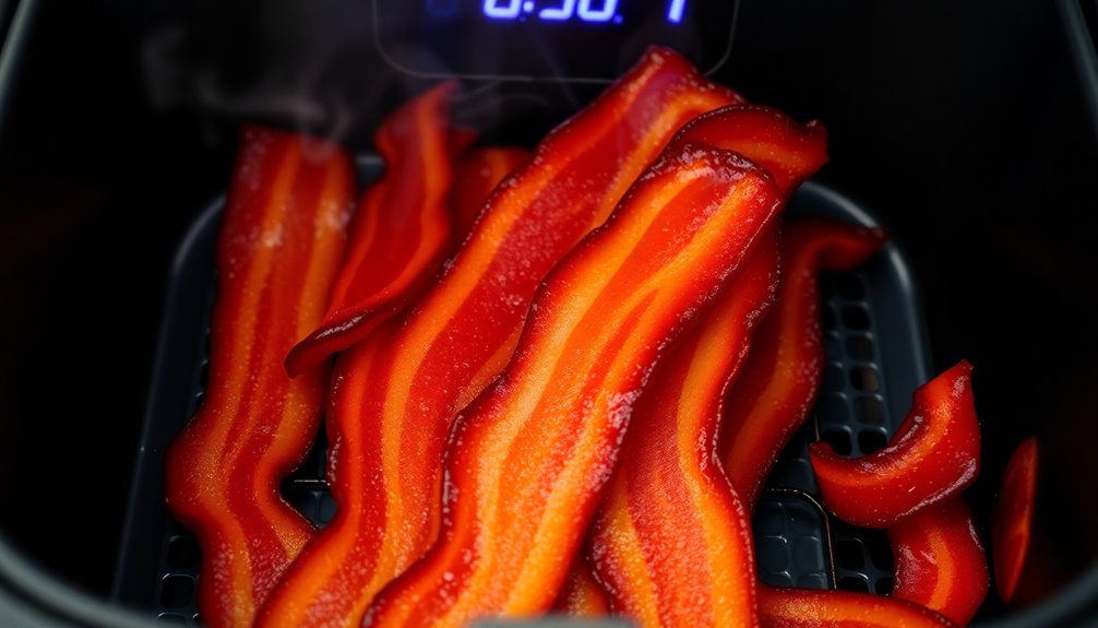 crispy bacon in air fryer