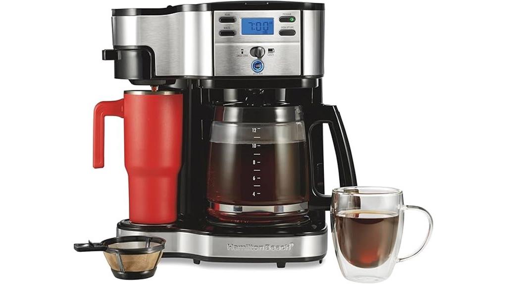 dual brewing coffee maker