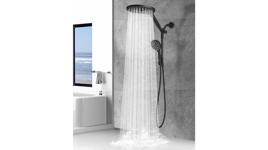 dual shower head system