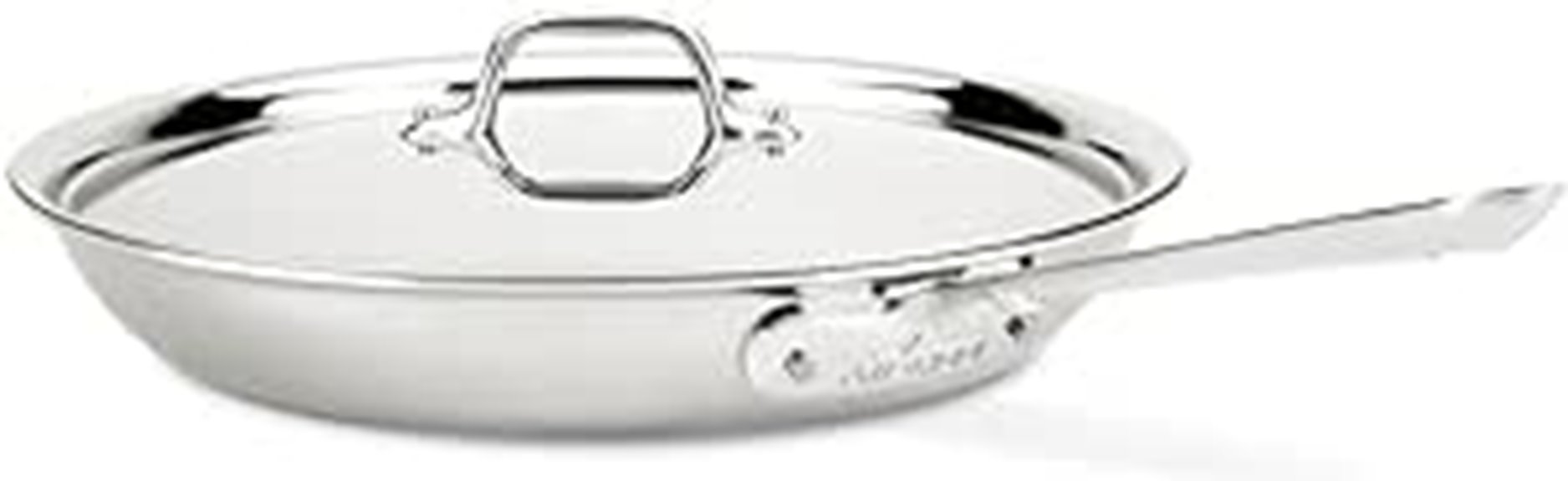 durable stainless steel skillet