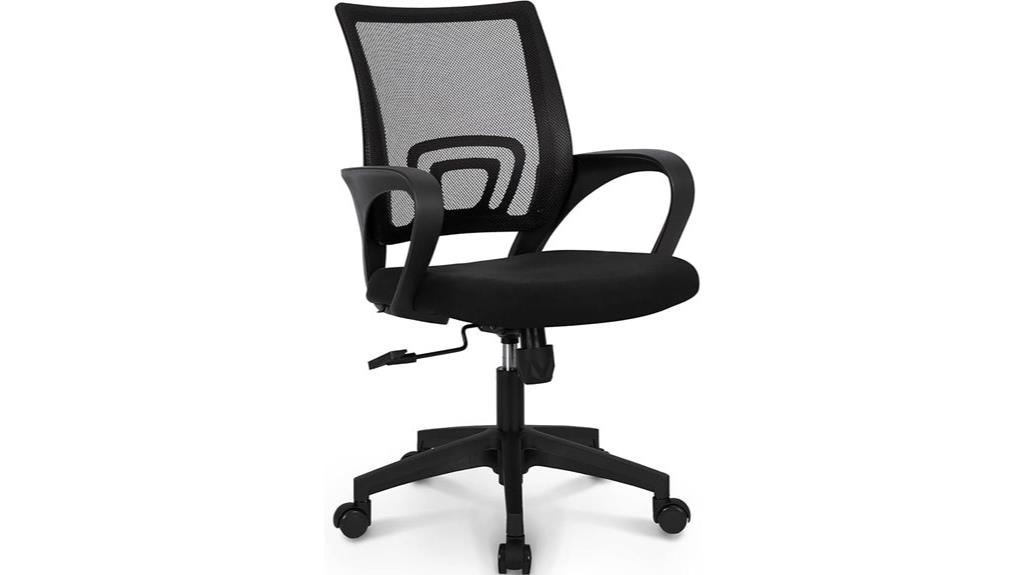 ergonomic black office chair