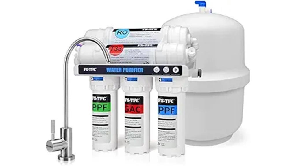 five stage water filtration system