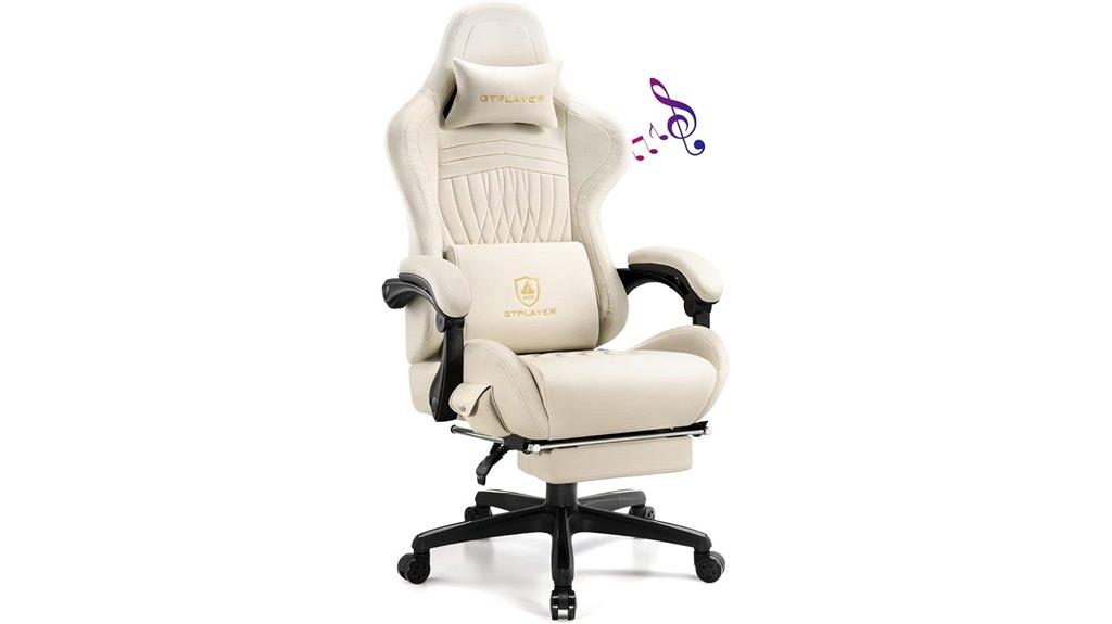 gaming chair with features