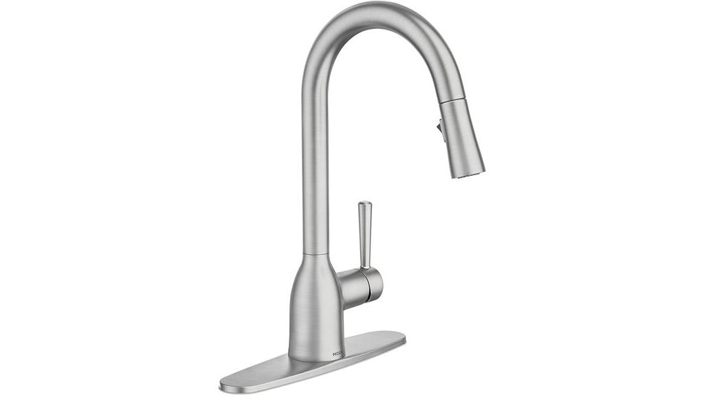 high arc pulldown faucet