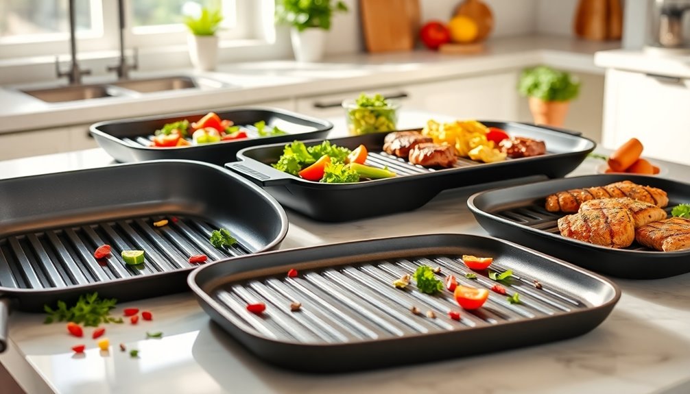 indoor grilling pan selection