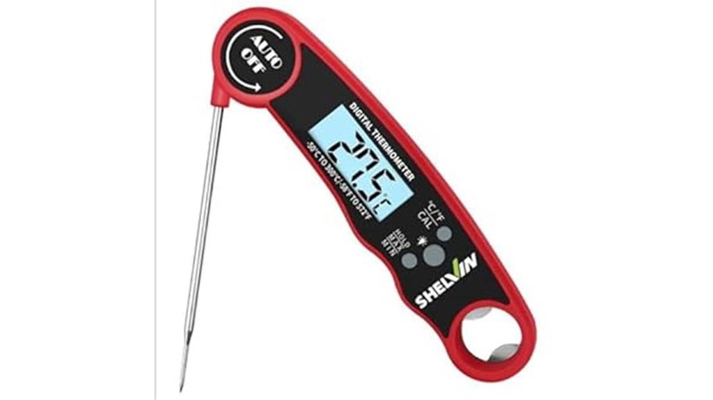 instant read folding thermometer