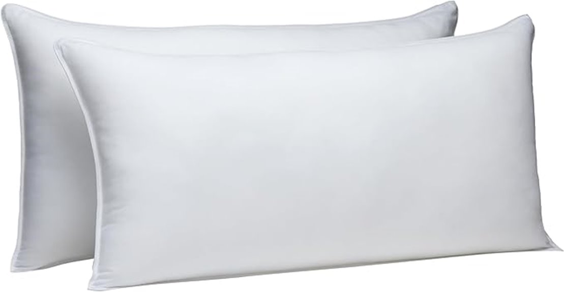 king size down pillows