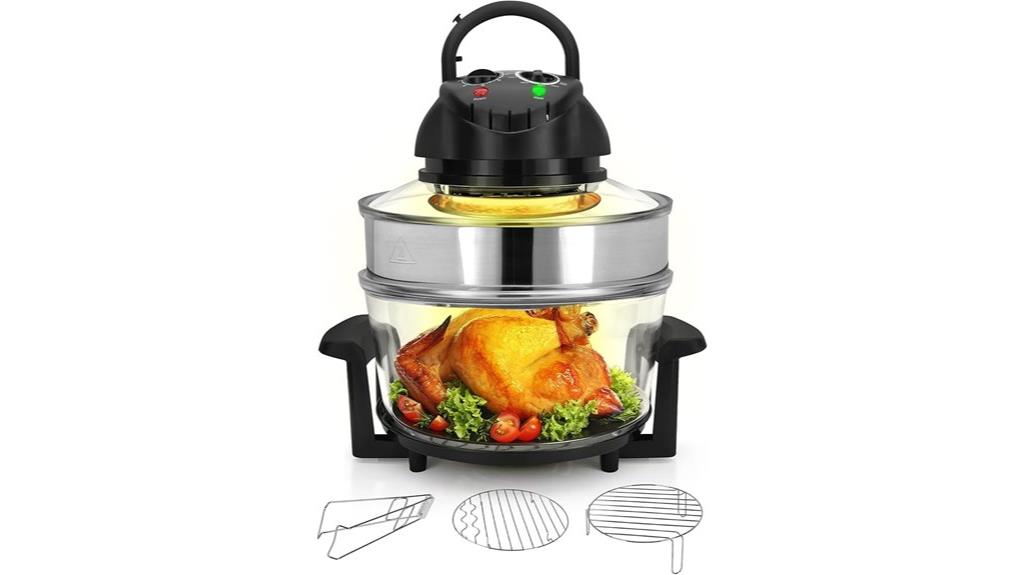 large convection countertop fryer