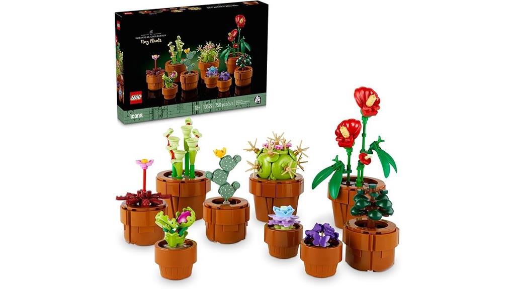 lego miniature plant set