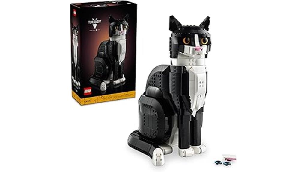 lego tuxedo cat set