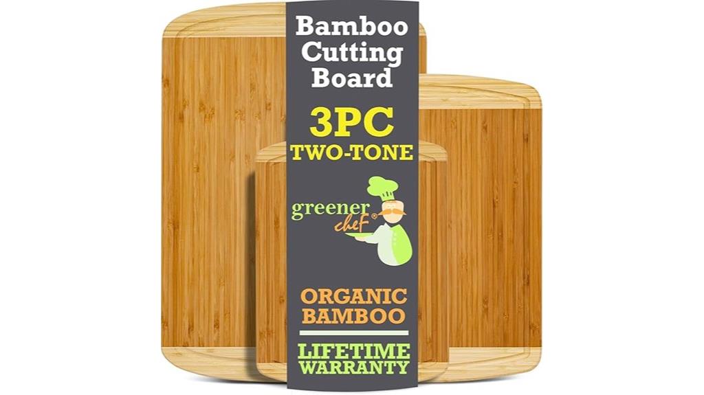 organic bamboo cutting boards