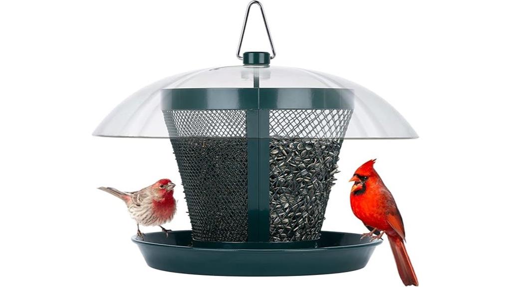 outdoor metal mesh feeder