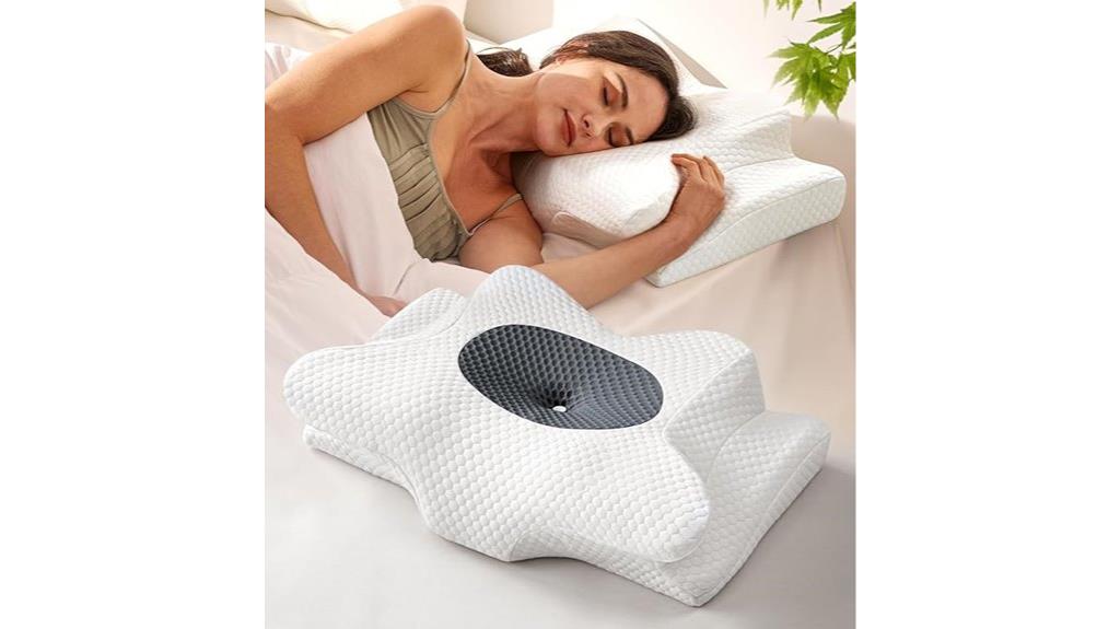 pain free sleeping neck pillow